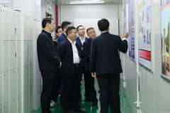 宜春市电子信息产业链招商小分队莅临开云·官方站在线入口-开云(中国)参观调研